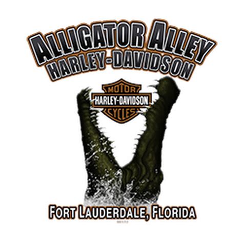 Alligator alley harley - Alligator Alley Harley-Davidson is located in Sunrise, Florida, just off of the I-75 and I-595. The dealership is located at 201 International Parkway in Sunrise, Florida, 33325. Get directions and store hours here. Alligator Alley Harley-Davidson services Sunrise and the surrounding cities*, such as: